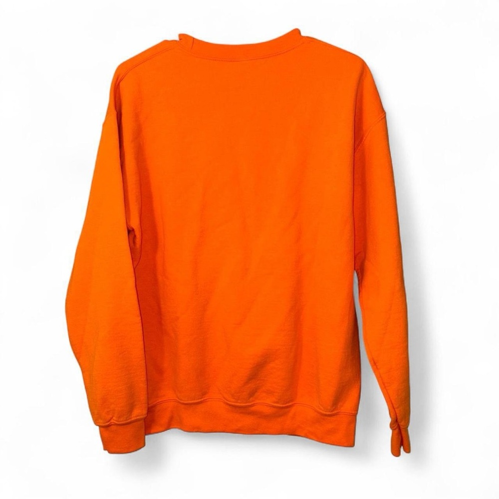 LONELY GHOST Orange Graphic Sweatshirt - Picture 2 of 6